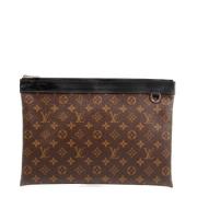 Pre-owned Canvas louis-vuitton-bags Louis Vuitton Vintage , Brown , Da...