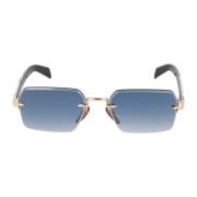 Retro Rechthoekige Zonnebrillen Collectie Eyewear by David Beckham , Y...