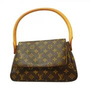 Pre-owned Fabric shoulder-bags Louis Vuitton Vintage , Brown , Dames