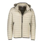 Hooded Zomerjas in Ecru Reset , Beige , Heren