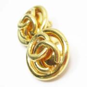 Pre-owned Metal chanel-jewelry Chanel Vintage , Yellow , Dames