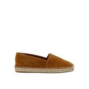 Bruine Suède Instap Espadrilles Celine , Brown , Heren