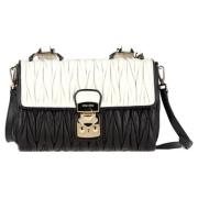 Pre-owned Leather handbags Miu Miu Pre-owned , Black , Dames