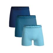 Microfiber Boxershorts 3-Pack Muchachomalo , Blue , Heren