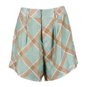 Linnen Shorts Weili Zheng , Multicolor , Dames