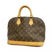 Pre-owned Fabric louis-vuitton-bags Louis Vuitton Vintage , Brown , Da...