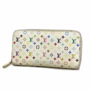 Pre-owned Leather wallets Louis Vuitton Vintage , White , Dames