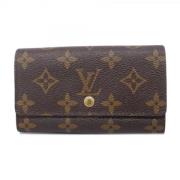 Pre-owned Canvas wallets Louis Vuitton Vintage , Brown , Dames