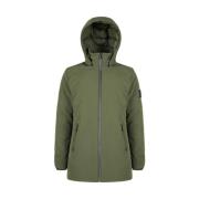 Middel Nylon Softshell Donsjas YES ZEE , Green , Heren