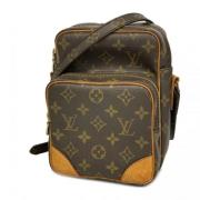 Pre-owned Fabric shoulder-bags Louis Vuitton Vintage , Brown , Dames