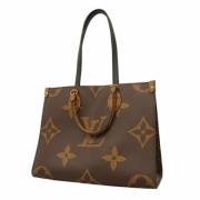 Pre-owned Fabric shoulder-bags Louis Vuitton Vintage , Brown , Dames