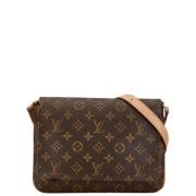 Pre-owned Leather louis-vuitton-bags Louis Vuitton Vintage , Brown , D...