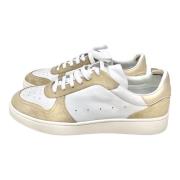 Witte Sand Sneaker Lichtgewicht Officine Creative , White , Heren