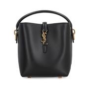 Mini Schoudertas met Cassandre Sluiting Saint Laurent , Black , Dames