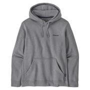 Logo Uprisal Hoody Gravel Heather Patagonia , Gray , Heren