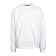 Casual Katoenmix Sweater Antony Morato , White , Heren