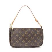 Pre-owned Canvas louis-vuitton-bags Louis Vuitton Vintage , Brown , Da...