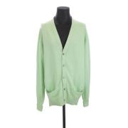 Pre-owned Wool tops Hermès Vintage , Green , Dames