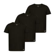 Driepack T-shirts Diesel , Black , Heren