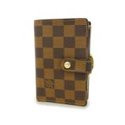 Pre-owned Canvas wallets Louis Vuitton Vintage , Brown , Dames