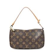 Pre-owned Canvas louis-vuitton-bags Louis Vuitton Vintage , Brown , Da...