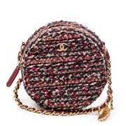 Pre-owned Canvas chanel-bags Chanel Vintage , Red , Dames