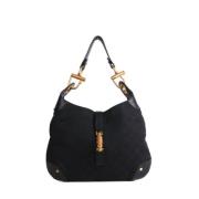 Pre-owned Leather gucci-bags Gucci Vintage , Black , Dames