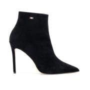 Suède Enkellaarsjes Elisabetta Franchi , Black , Dames