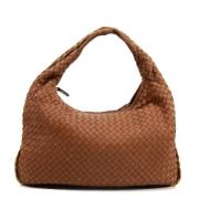 Pre-owned Leather handbags Bottega Veneta Vintage , Brown , Dames