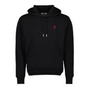 Hart Hoodie Herfst-Winter 2024 Dames Collectie Ami Paris , Black , Her...