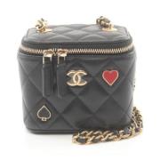 Pre-owned Leather chanel-bags Chanel Vintage , Yellow , Dames