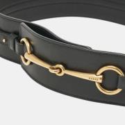 Pre-owned Leather belts Gucci Vintage , Black , Dames