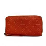 Pre-owned Fabric wallets Louis Vuitton Vintage , Red , Dames