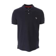 Zebra Logo Polo Shirt Blauw PS By Paul Smith , Blue , Heren