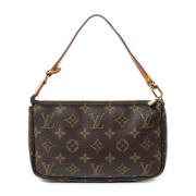 Pre-owned Canvas louis-vuitton-bags Louis Vuitton Vintage , Brown , Da...