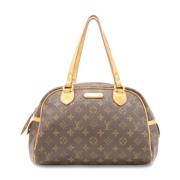 Pre-owned Canvas shoulder-bags Louis Vuitton Vintage , Brown , Dames