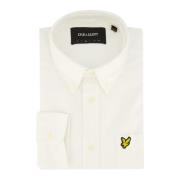 Casual Wit Overhemd Lyle & Scott , White , Heren