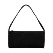 Studded baguette tas Alma EN Pena , Black , Dames