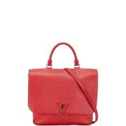 Pre-owned Leather handbags Louis Vuitton Vintage , Pink , Dames