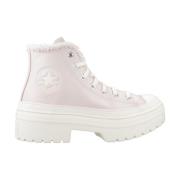 Hoge Top Sneakers met Profielzool Converse , Pink , Dames