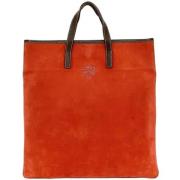 Pre-owned Suede handbags Loewe Pre-owned , Red , Dames