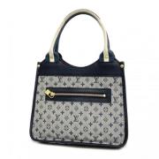 Pre-owned Fabric handbags Louis Vuitton Vintage , Blue , Dames