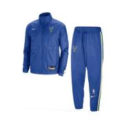 Milwaukee Bucks Edition Tracksuit Nike , Blue , Heren