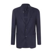 Blauwe Special Line Drop 7 Jas Lardini , Blue , Heren