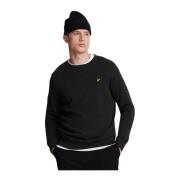 Zwarte Trui Lyle & Scott , Black , Heren