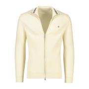 Crème Vest voor Vrouwen Gant , Beige , Heren