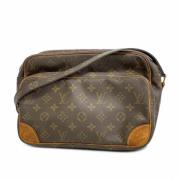 Pre-owned Fabric shoulder-bags Louis Vuitton Vintage , Brown , Dames