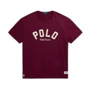 Bordeaux shirt met logo Classic Fit Ralph Lauren , Red , Heren