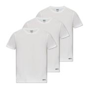 Driepak T-shirts Diesel , White , Heren