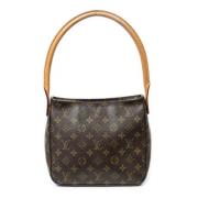 Pre-owned Canvas louis-vuitton-bags Louis Vuitton Vintage , Brown , Da...